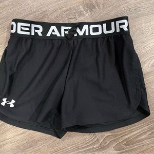 Girls Under Armour shorts, size medium